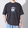 【新柄追加】【GLOSTER/グロスター】DOG&CAT 犬猫プリント ピグメント プリントTシャツ