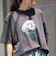 【新柄追加】【GLOSTER/グロスター】DOG&CAT 犬猫プリント ピグメント プリントTシャツ