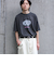 【新柄追加】【GLOSTER/グロスター】DOG&CAT 犬猫プリント ピグメント プリントTシャツ