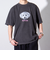 【新柄追加】【GLOSTER/グロスター】DOG&CAT 犬猫プリント ピグメント プリントTシャツ