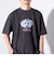 【新柄追加】【GLOSTER/グロスター】DOG&CAT 犬猫プリント ピグメント プリントTシャツ