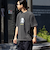 【新柄追加】【GLOSTER/グロスター】DOG&CAT 犬猫プリント ピグメント プリントTシャツ