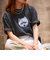 【新柄追加】【GLOSTER/グロスター】DOG&CAT 犬猫プリント ピグメント プリントTシャツ