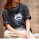 【新柄追加】【GLOSTER/グロスター】DOG&CAT 犬猫プリント ピグメント プリントTシャツ