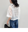 ハンド刺繍ショートシャツ