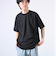 【GLOSTER/グロスター】チェックジャガード リンクスTシャツ ショートスリーブ