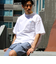 【Jack Purcell/ジャックパーセル】コーマ天竺 バックプリント グラフィックTシャツ