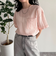 半袖Tシャツブラウス