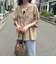 シャイニーシアー２WAYハーフスリーブブラウス