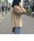 シャイニーシアー２WAYハーフスリーブブラウス