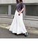 ニュアンスギャザーフレアースカート