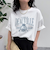 エンブレム刺繍ポンチTシャツプルオーバー