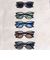 【GLOSTER/グロスター】マット加工 フラットサングラス カラーレンズ