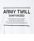 【ARMY TWILL/アーミーツイル】30/2 OE Half Sleeve T プリントTシャツ