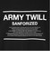 【ARMY TWILL/アーミーツイル】30/2 OE Half Sleeve T プリントTシャツ