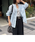 ラミーバンドカラーシャツ