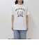 【HELLO KITTY meet FREDY emue】 カレッジプリントTシャツ