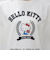 【HELLO KITTY meet FREDY emue】 カレッジプリントTシャツ