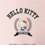 【HELLO KITTY meet FREDY emue】 カレッジプリントTシャツ