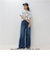 【HELLO KITTY meet FREDY emue】 カレッジプリントTシャツ