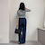ライトオンスデニムベイカーイージーパンツ