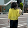 リネン混ポケ付きカーディガン