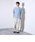 【GLOSTER/グロスター】チェーンサーマル フェイクレイヤードTシャツ
