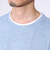 【GLOSTER/グロスター】チェーンサーマル フェイクレイヤードTシャツ