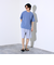 【GLOSTER/グロスター】フレンチブルドッグ刺繍 カットジョーゼットTシャツ