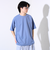 【GLOSTER/グロスター】フレンチブルドッグ刺繍 カットジョーゼットTシャツ