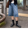 デニムハーフパンツ