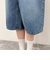 デニムハーフパンツ