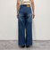 ライトオンスFRセミワイドデニムパンツ