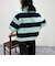 ワンポイント刺繍半袖ラガーシャツ