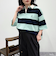 ワンポイント刺繍半袖ラガーシャツ