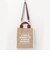 SMILYテープハンドルリネン2WAYトートバッグ