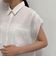 前開きフレンチタックシャツ