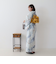 【WEB限定/全3色】花柄浴衣2点セット