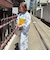 【WEB限定/全3色】花柄浴衣2点セット