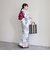 【WEB限定/全3色】花柄浴衣2点セット