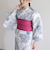 【WEB限定/全3色】花柄浴衣2点セット