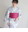 【WEB限定/全3色】花柄浴衣2点セット