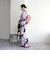 【WEB限定/全3色】花柄浴衣2点セット