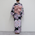 【WEB限定/全3色】花柄浴衣2点セット