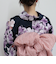 【WEB限定/全3色】花柄浴衣2点セット