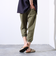 【Duckster/ダックスター】ストレッチツイル リブクロップドパンツ