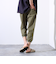 【Duckster/ダックスター】ストレッチツイル リブクロップドパンツ