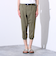 【Duckster/ダックスター】ストレッチツイル リブクロップドパンツ