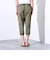 【Duckster/ダックスター】ストレッチツイル リブクロップドパンツ