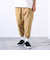【Duckster/ダックスター】ストレッチツイル リブクロップドパンツ